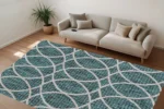 Wicker Look 4 Washable Rug